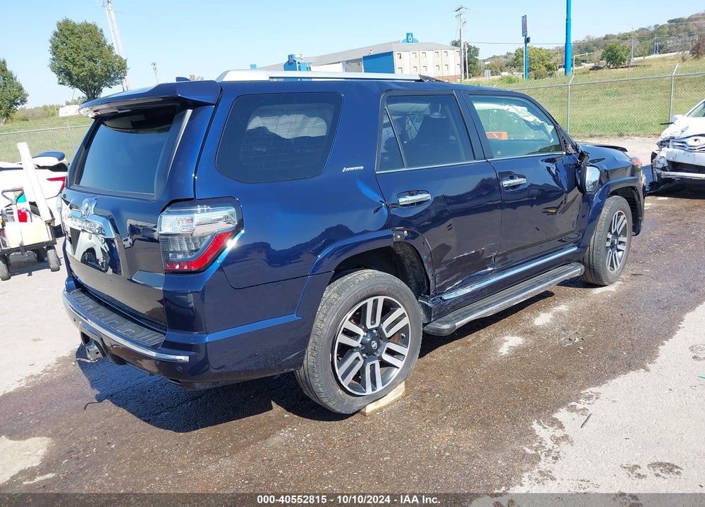 2016 TOYOTA 4RUNNER LIMITED VIN: JTEBU5JR1G5334506