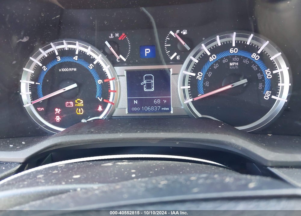 2016 TOYOTA 4RUNNER LIMITED VIN: JTEBU5JR1G5334506