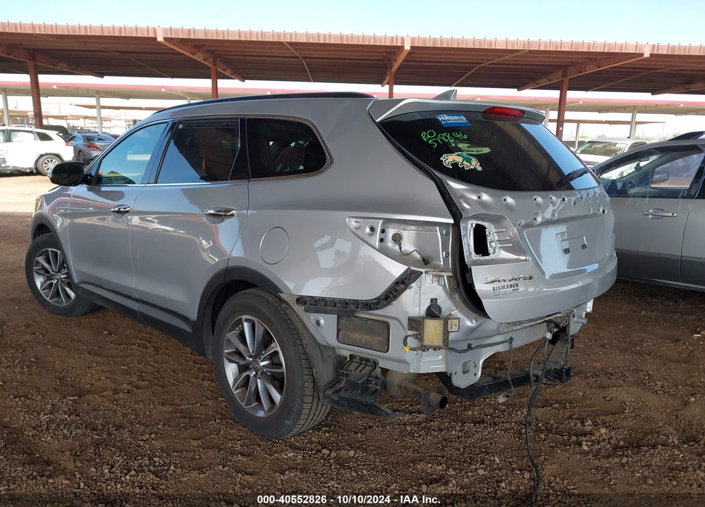 2017 HYUNDAI SANTA FE SE VIN: KM8SNDHF2HU178342