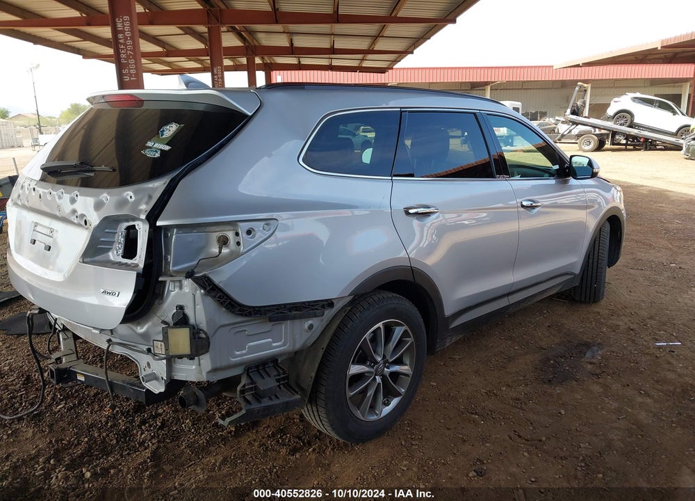 2017 HYUNDAI SANTA FE SE VIN: KM8SNDHF2HU178342