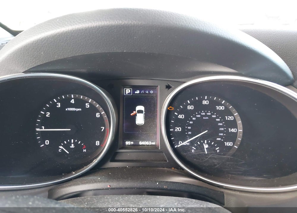 2017 HYUNDAI SANTA FE SE VIN: KM8SNDHF2HU178342