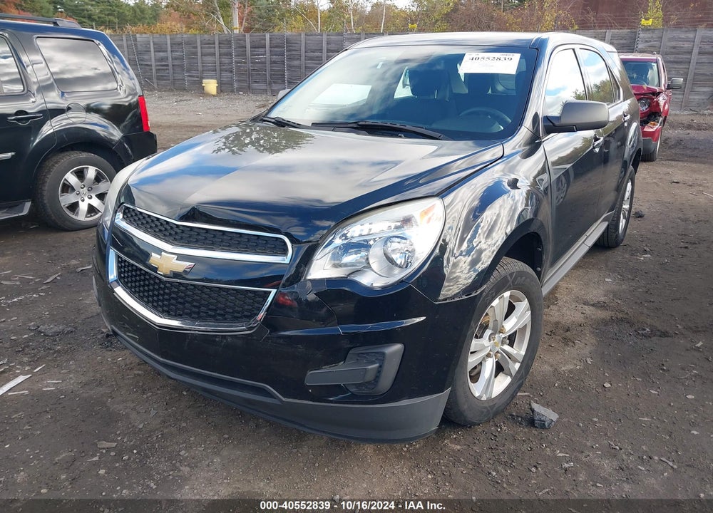2012 CHEVROLET EQUINOX LS VIN: 2GNALBEK4C1111314