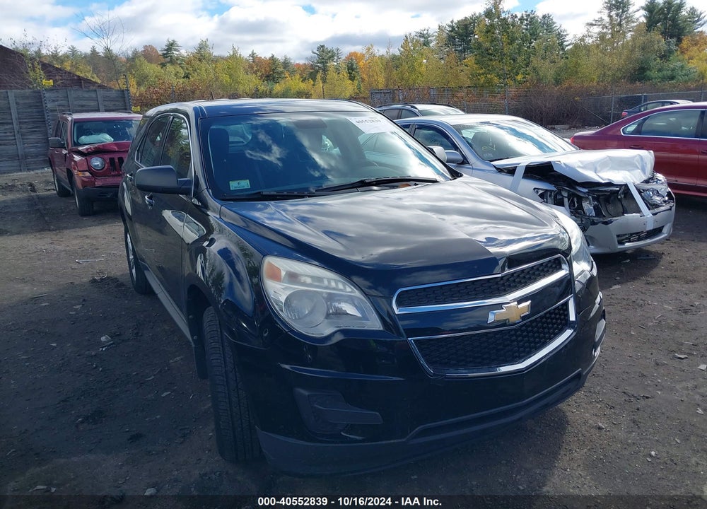2012 CHEVROLET EQUINOX LS VIN: 2GNALBEK4C1111314