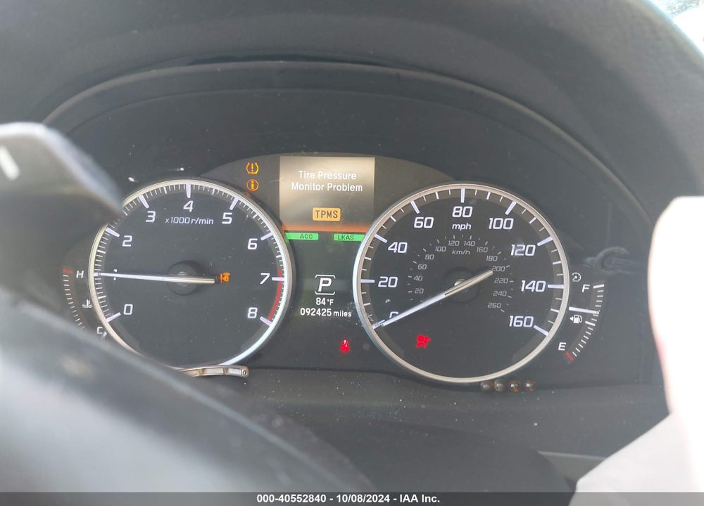 2016 ACURA RDX WATCH PLUS PKG VIN: 5J8TB3H33GL000477