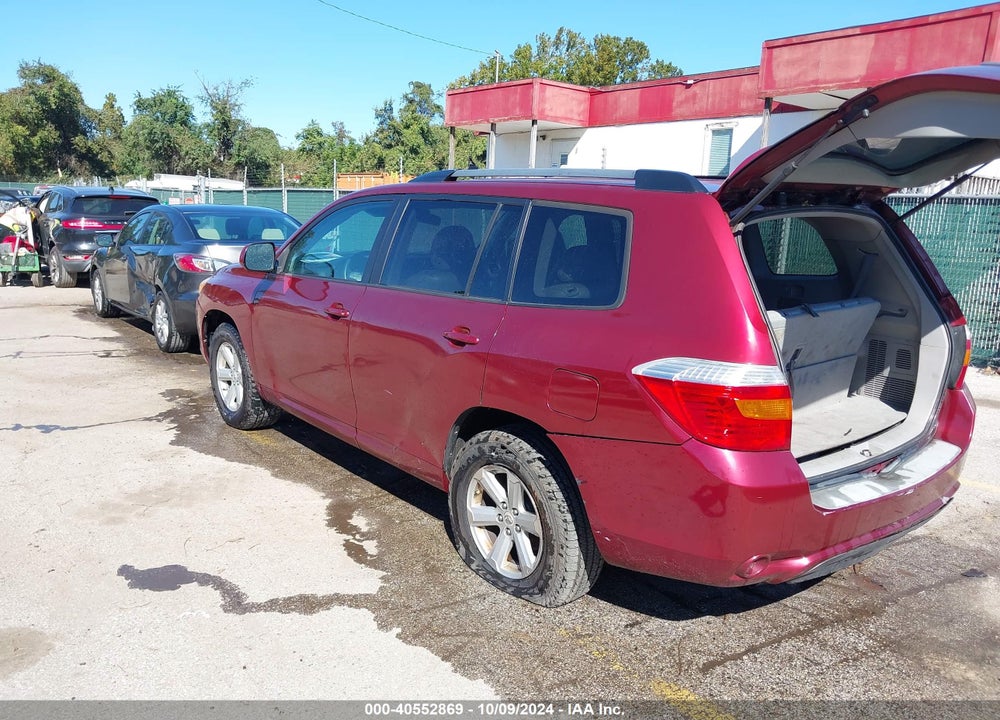 2010 TOYOTA HIGHLANDER SE V6 VIN: 5TDJK3EH0AS014459