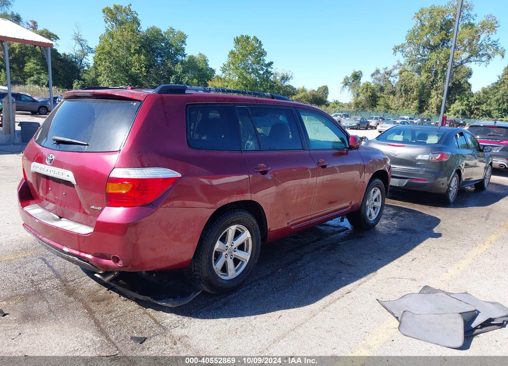 2010 TOYOTA HIGHLANDER SE V6 VIN: 5TDJK3EH0AS014459