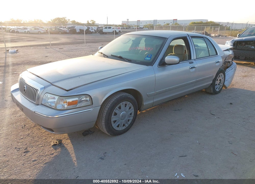 2008 MERCURY GRAND MARQUIS GS VIN: 2MEFM74V08X622171