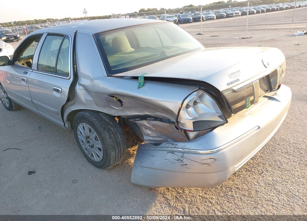 2008 MERCURY GRAND MARQUIS GS VIN: 2MEFM74V08X622171