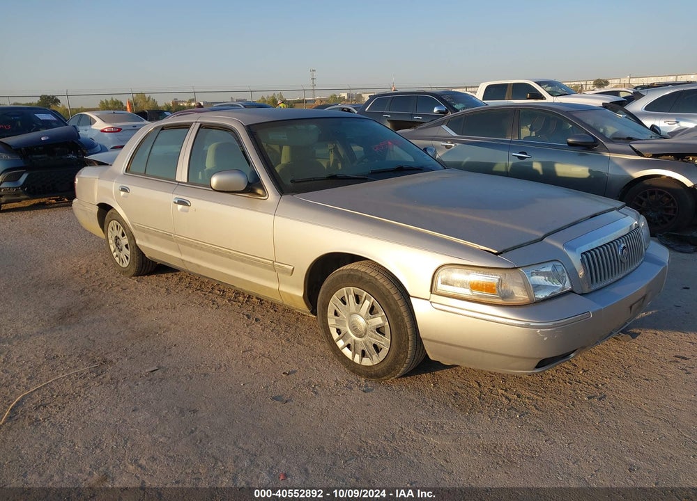 2008 MERCURY GRAND MARQUIS GS VIN: 2MEFM74V08X622171