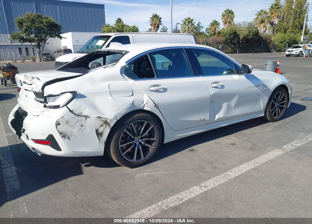 2022 BMW 330I VIN: 3MW5R1J02N8C39933