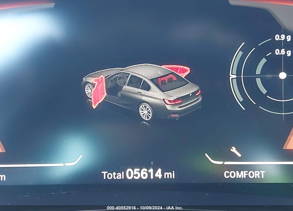 2022 BMW 330I VIN: 3MW5R1J02N8C39933