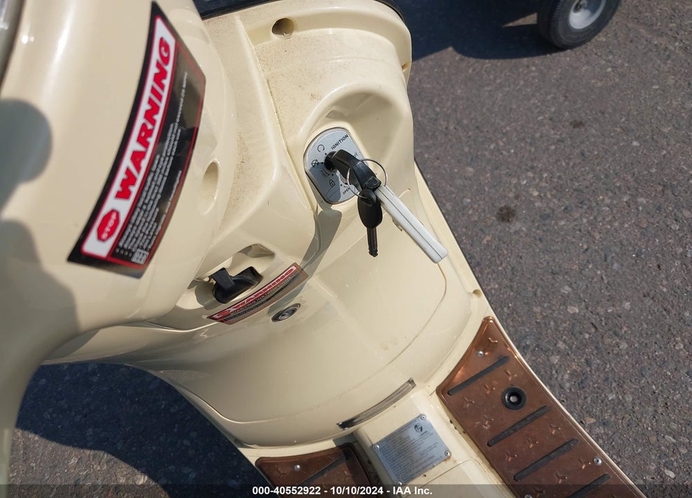 2017 ZNEN SCOOTER VIN: L5YTCKPA9G1160972