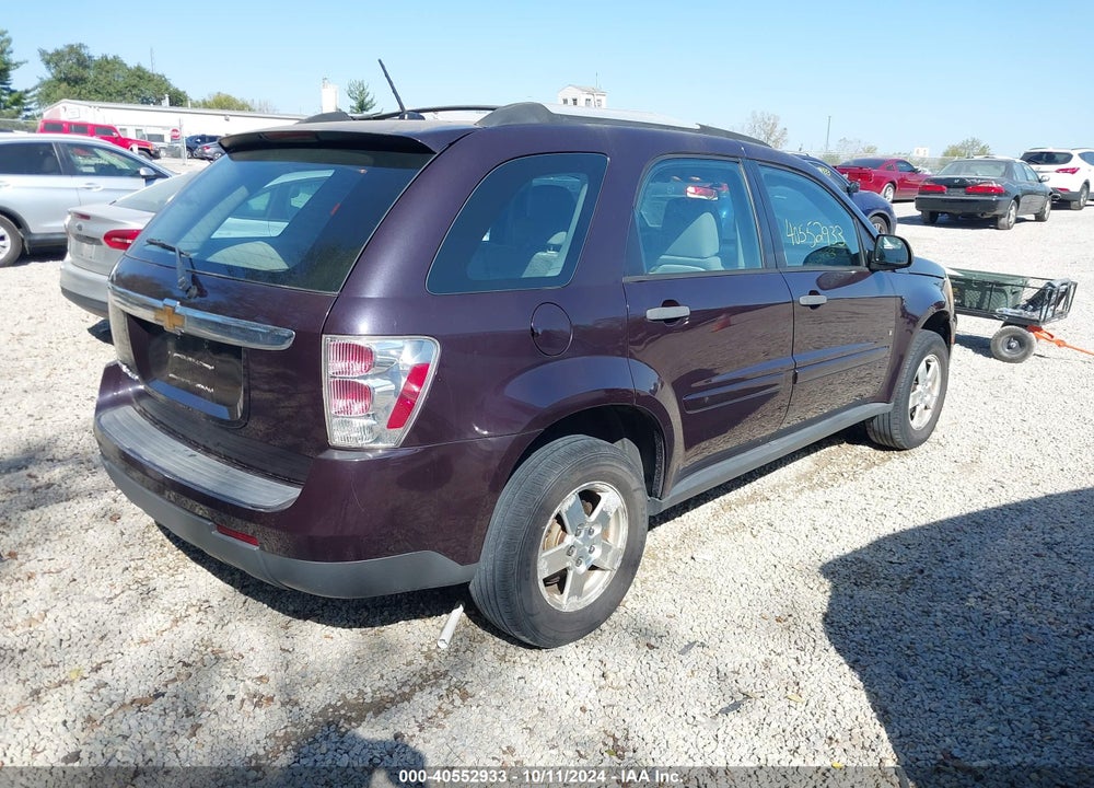 2007 CHEVROLET EQUINOX LS VIN: 2CNDL13F876239288