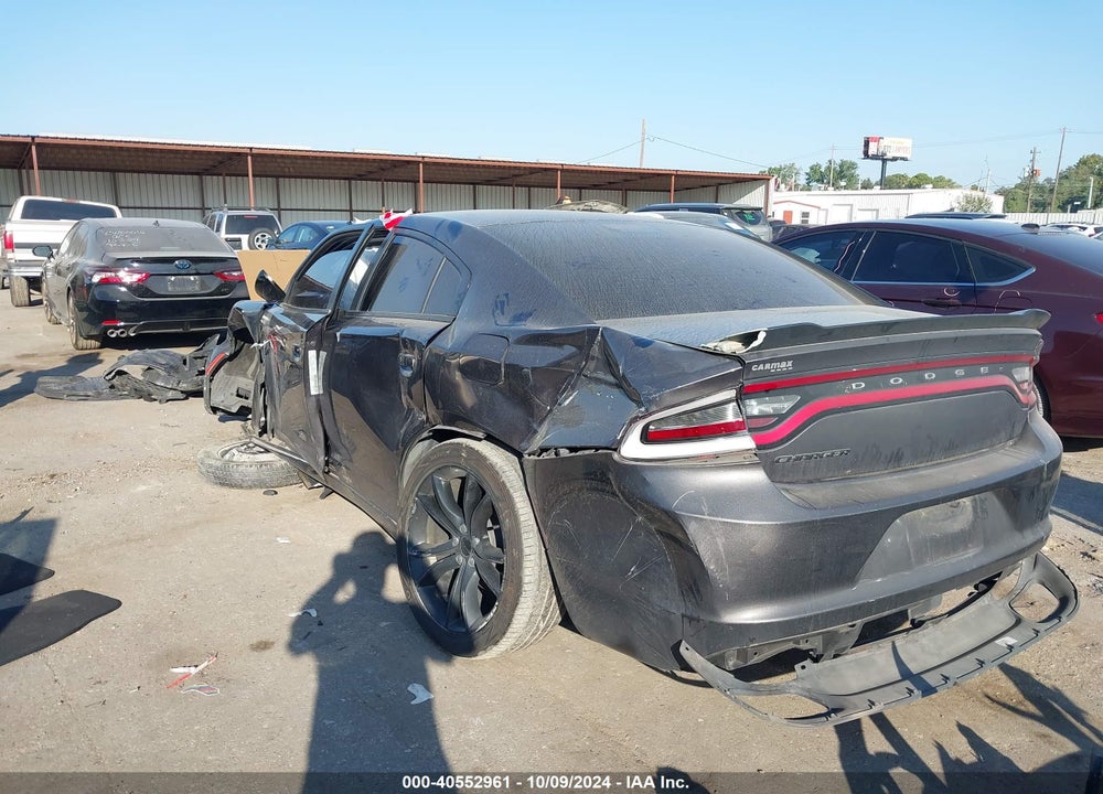 2016 DODGE CHARGER SE VIN: 2C3CDXBG5GH233371