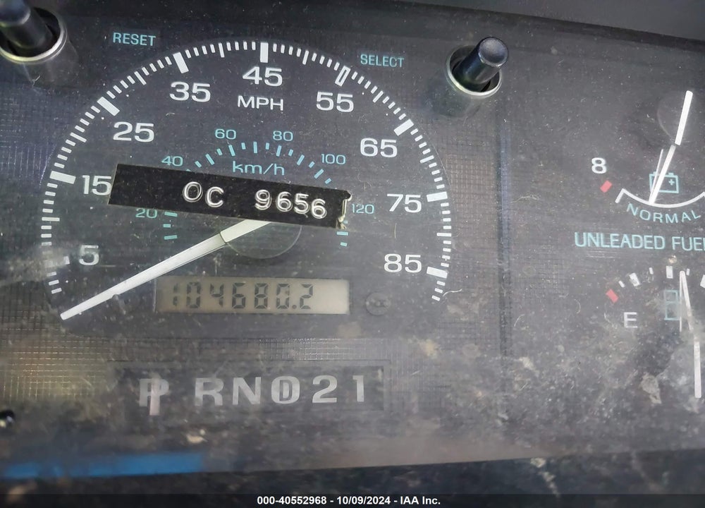 1995 FORD ECONOLINE E350 VIN: 1FMHE31G3SHA51431