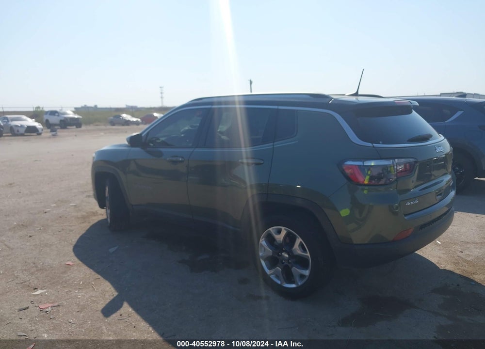 2021 JEEP COMPASS LIMITED 4X4 VIN: 3C4NJDCB2MT547402