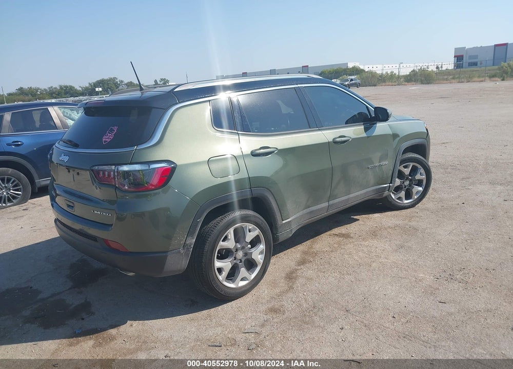2021 JEEP COMPASS LIMITED 4X4 VIN: 3C4NJDCB2MT547402