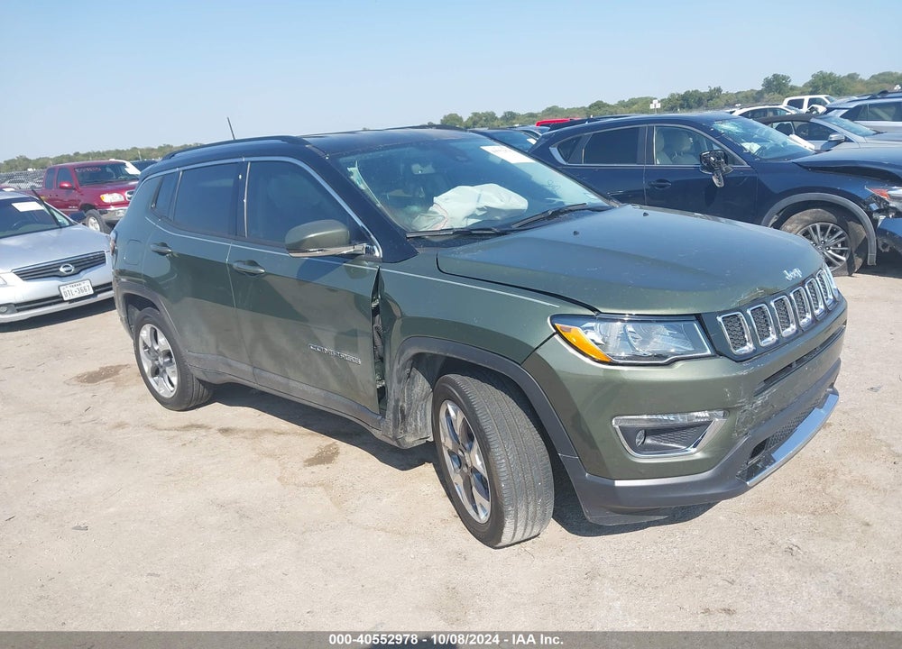 2021 JEEP COMPASS LIMITED 4X4 VIN: 3C4NJDCB2MT547402
