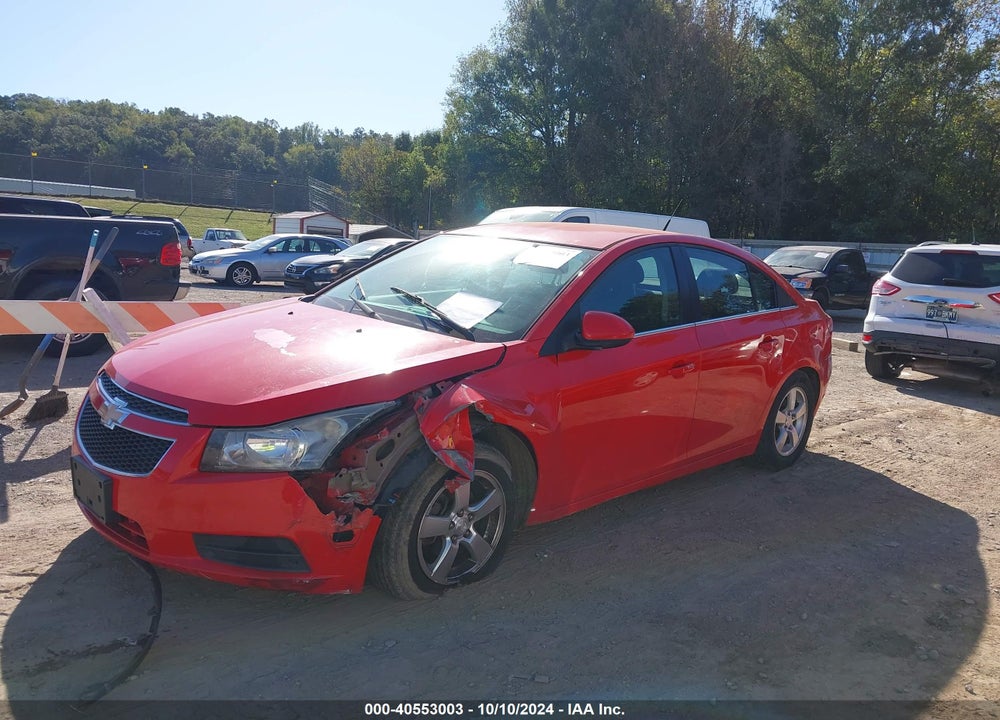 2014 CHEVROLET CRUZE 1LT AUTO VIN: 1G1PC5SBXE7122051