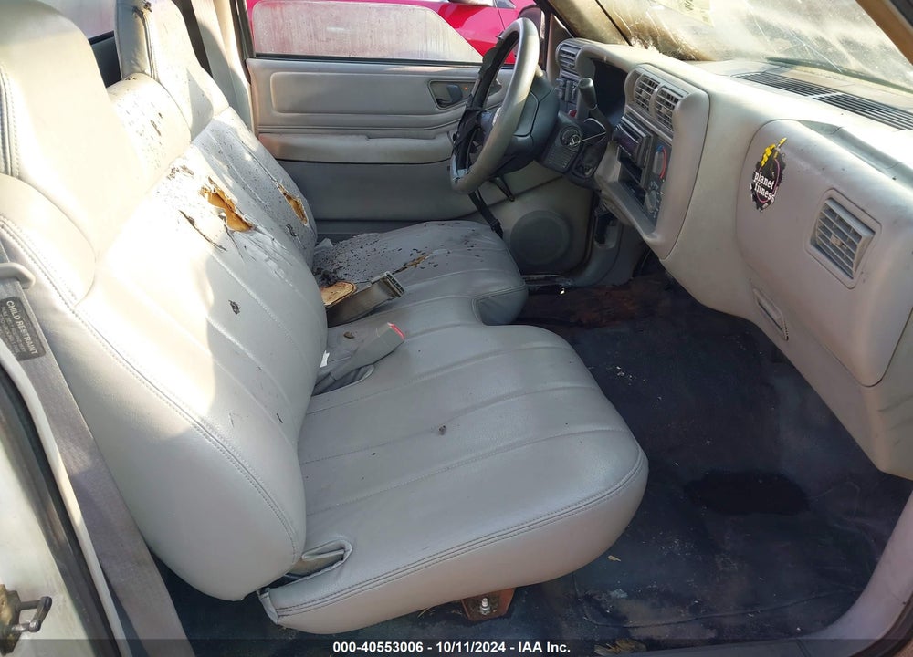 1995 CHEVROLET S TRUCK S10 VIN: 1GCCS14Z9S8256700