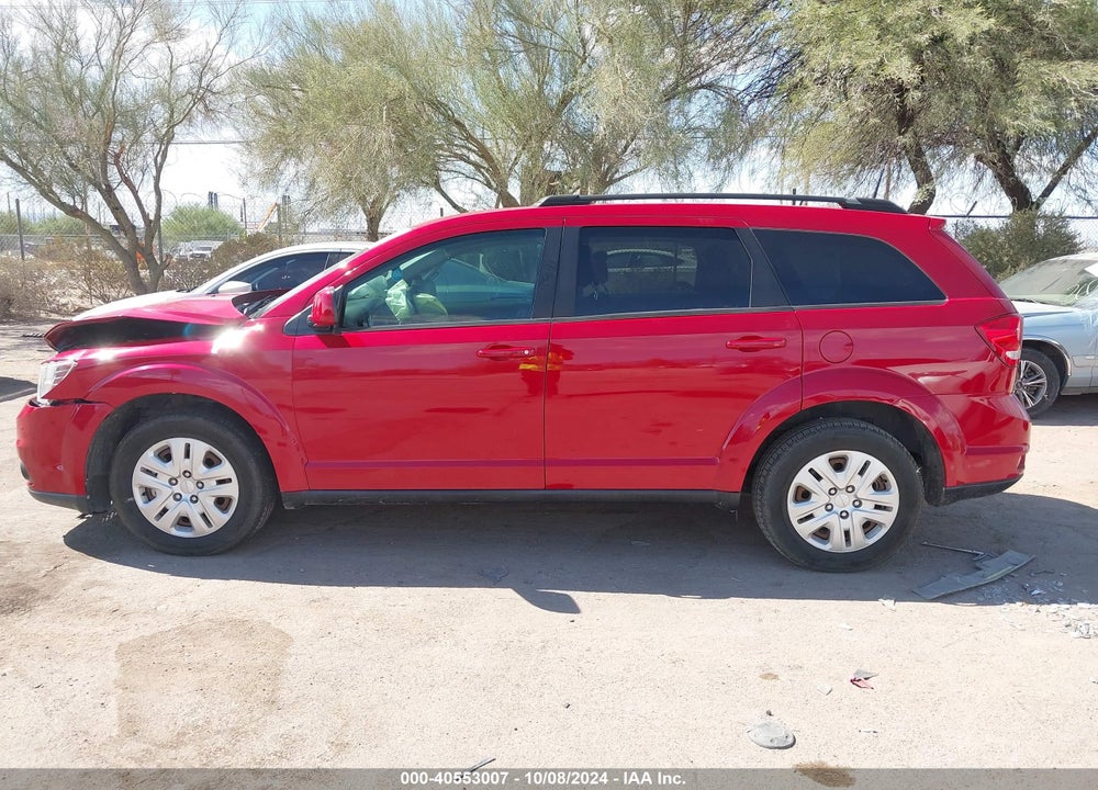 2018 DODGE JOURNEY SXT VIN: 3C4PDCBG1JT533641