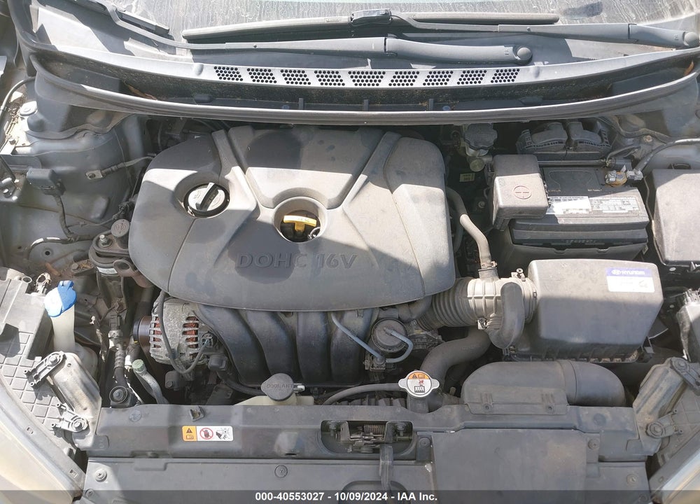 2013 HYUNDAI ELANTRA GLS VIN: KMHDH4AEXDU671178