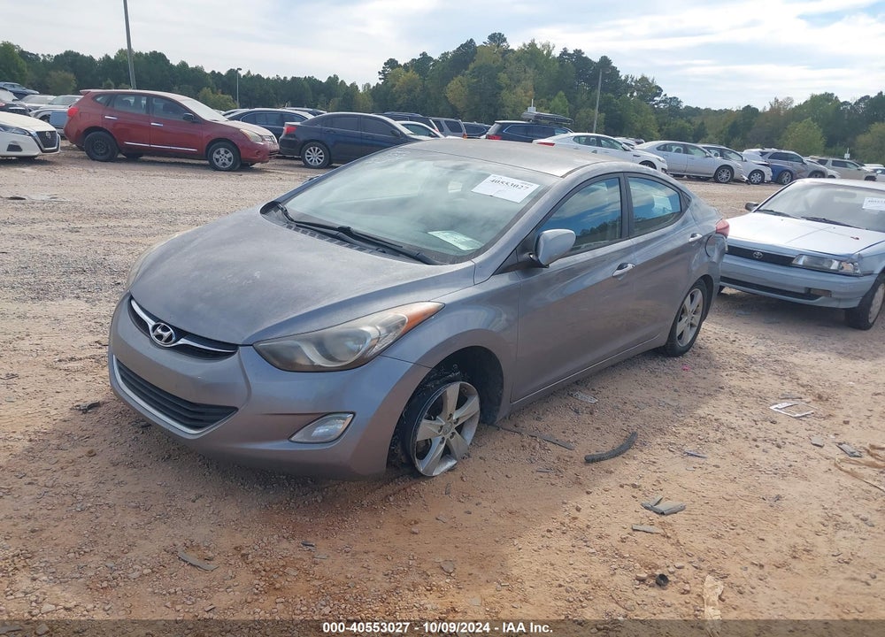 2013 HYUNDAI ELANTRA GLS VIN: KMHDH4AEXDU671178