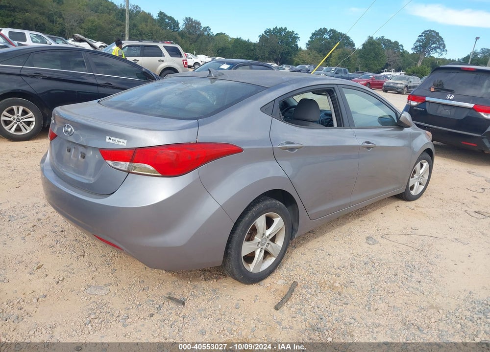 2013 HYUNDAI ELANTRA GLS VIN: KMHDH4AEXDU671178