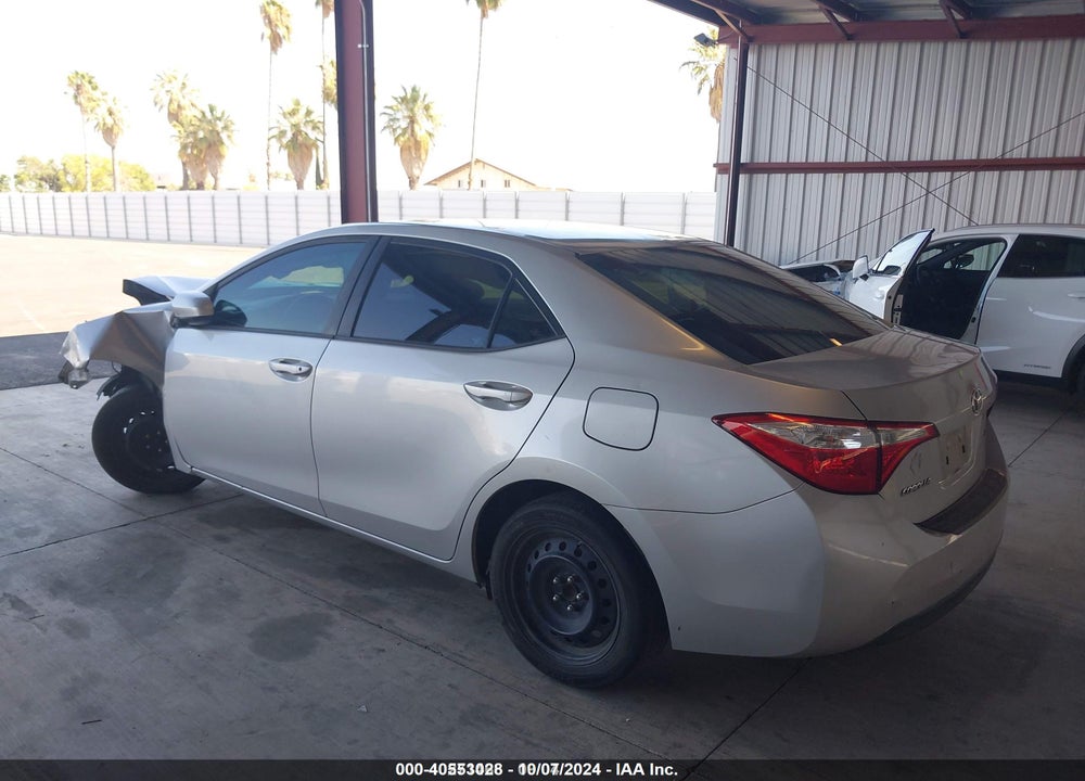 2015 TOYOTA COROLLA LE VIN: 5YFBURHE6FP282127