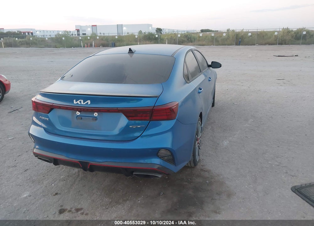 2022 KIA FORTE GT MANUAL VIN: 3KPF44AC5NE492683