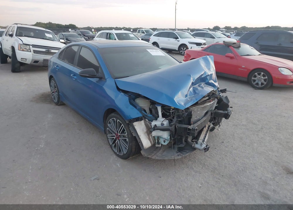 2022 KIA FORTE GT MANUAL VIN: 3KPF44AC5NE492683