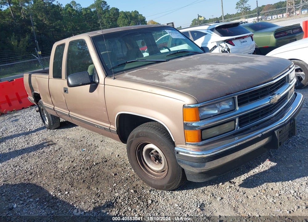 1997 CHEVROLET C1500 FLEETSIDE VIN: 1GCEC19M8VE132278