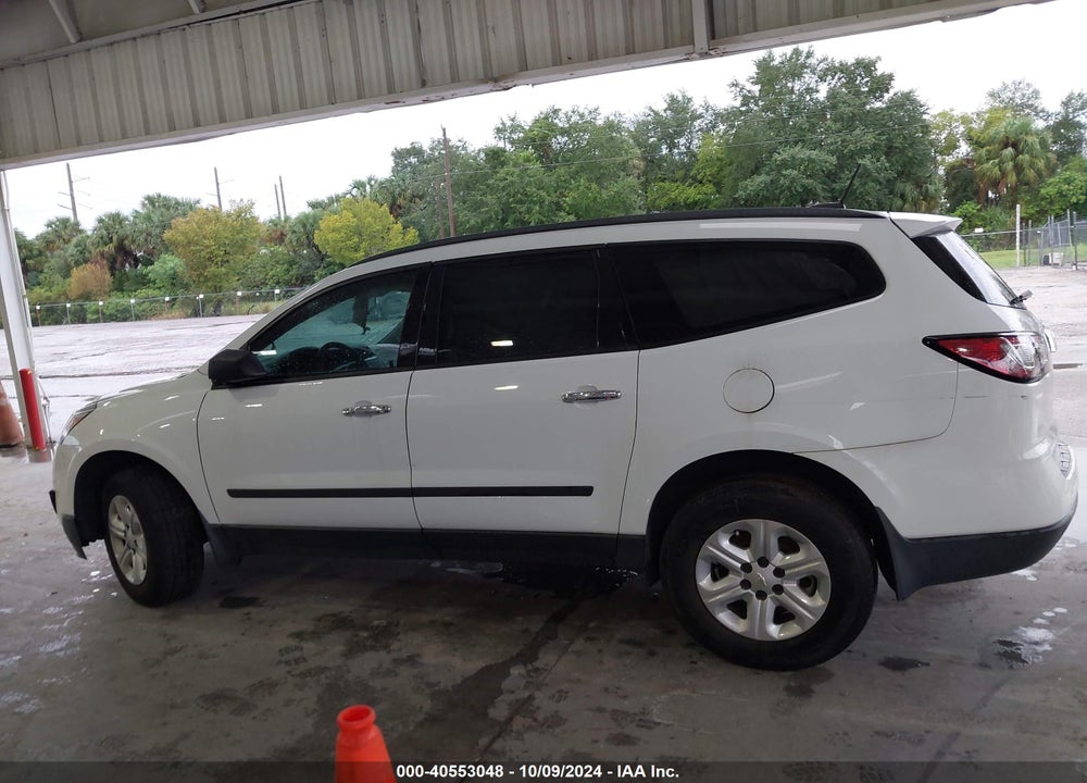 2016 CHEVROLET TRAVERSE LS VIN: 1GNKRFEDXGJ160959