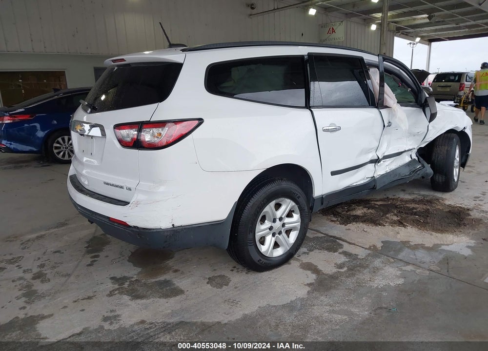 2016 CHEVROLET TRAVERSE LS VIN: 1GNKRFEDXGJ160959