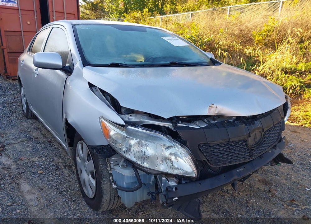 2009 TOYOTA COROLLA LE VIN: JTDBL40E799065911