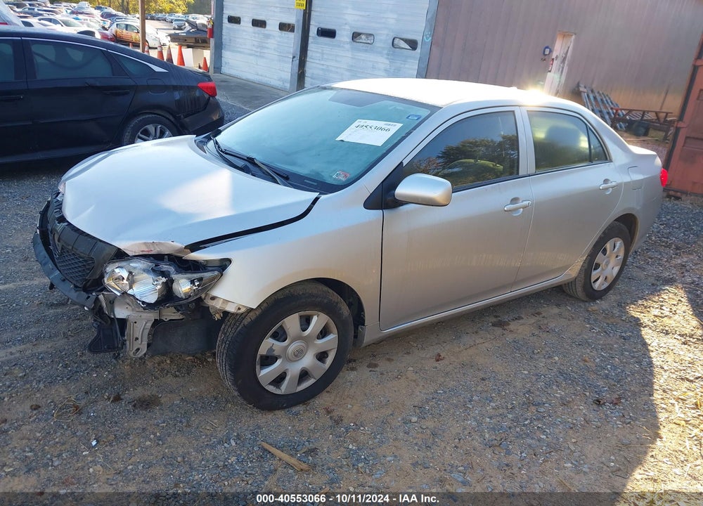 2009 TOYOTA COROLLA LE VIN: JTDBL40E799065911