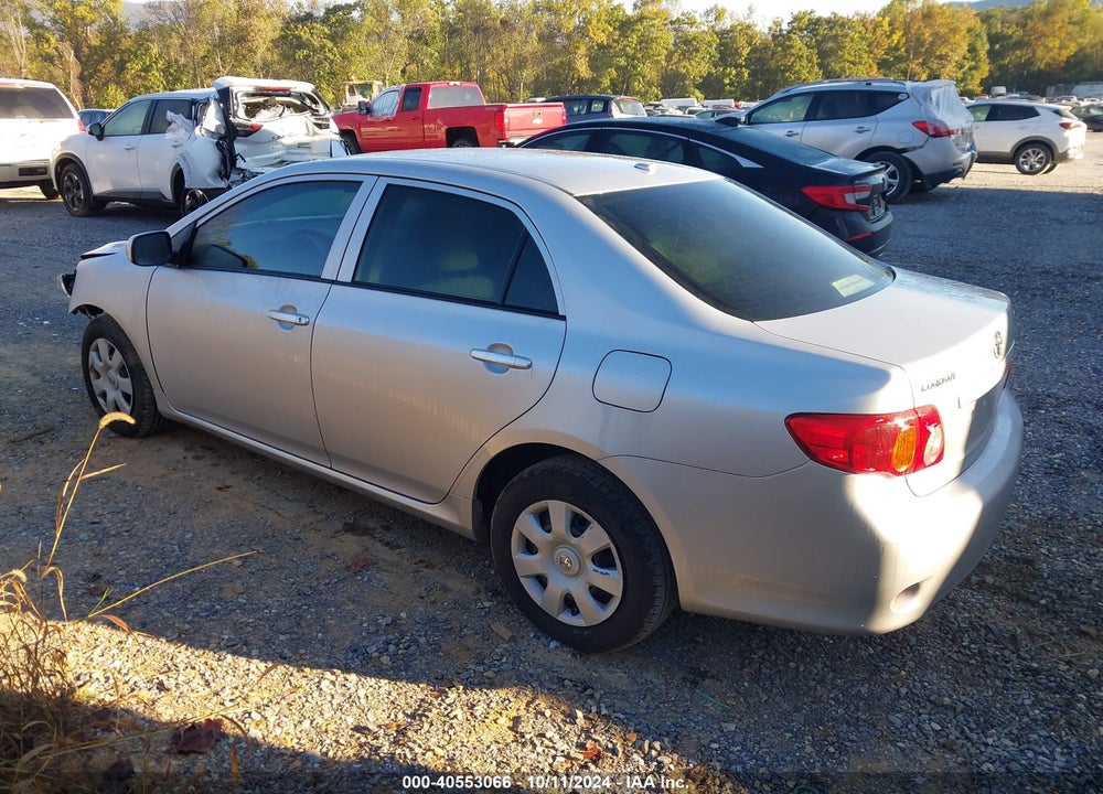 2009 TOYOTA COROLLA LE VIN: JTDBL40E799065911