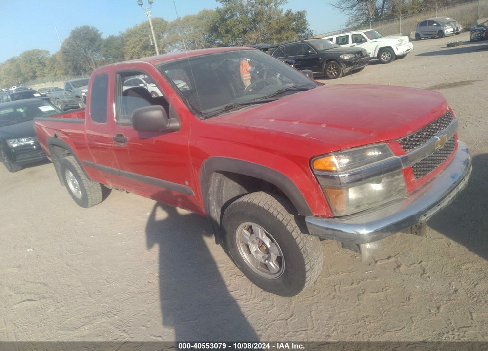 2007 CHEVROLET COLORADO LT VIN: 1GCDT19E478100272