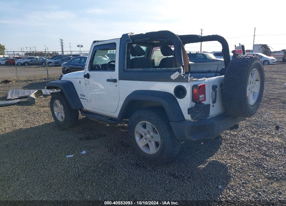 2017 JEEP WRANGLER SPORT 4X4 VIN: 1C4AJWAG6HL554587