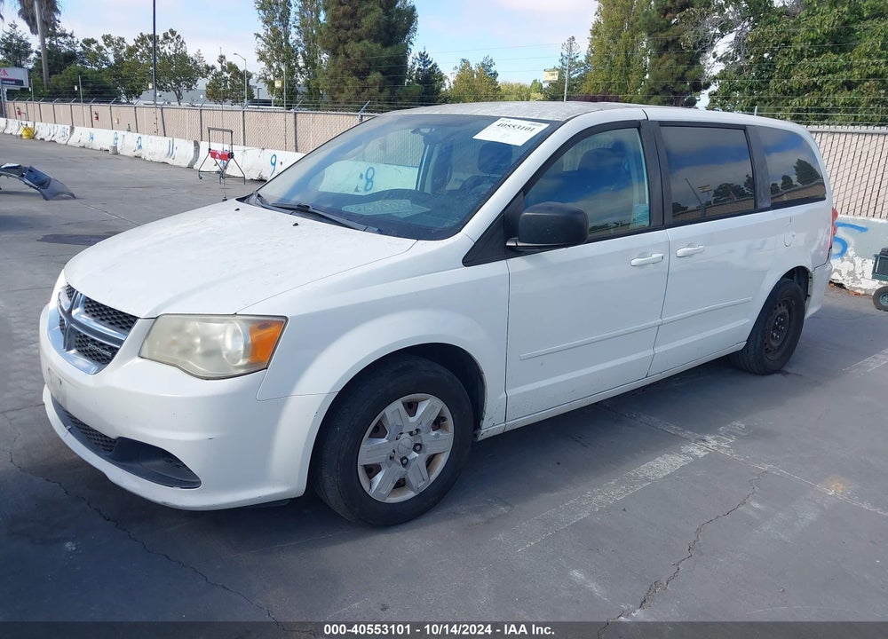 2011 DODGE GRAND CARAVAN EXPRESS VIN: 2D4RN4DG7BR603739