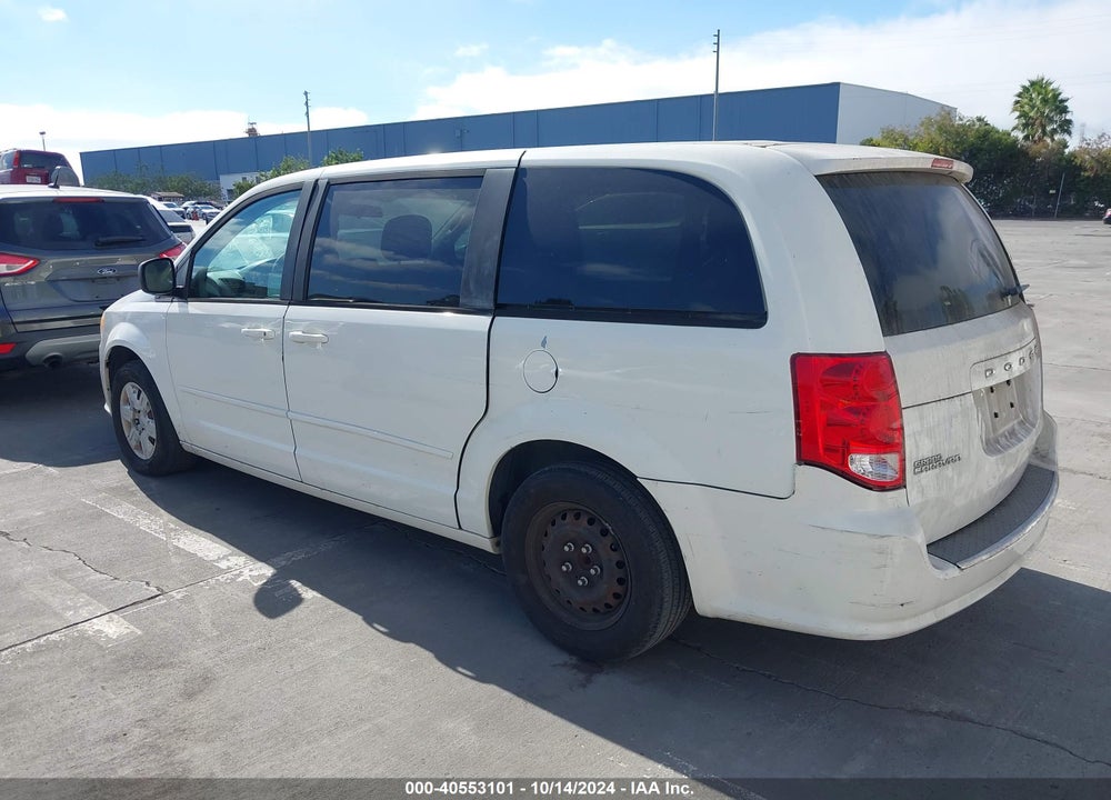 2011 DODGE GRAND CARAVAN EXPRESS VIN: 2D4RN4DG7BR603739