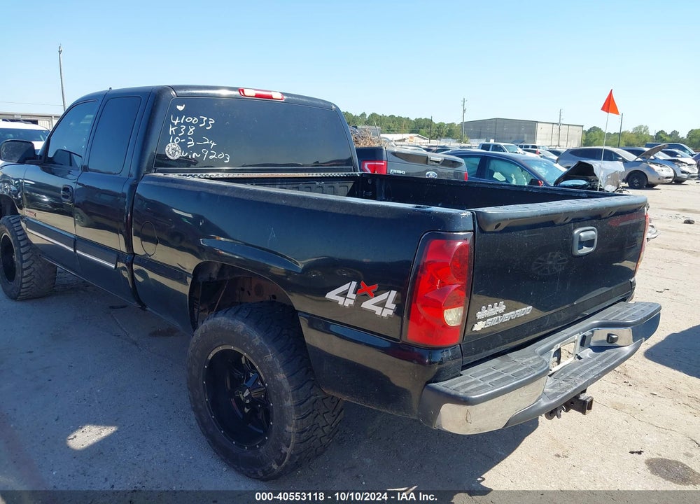 2006 CHEVROLET SILVERADO 1500 LT1 VIN: 2GCEK19N061259203