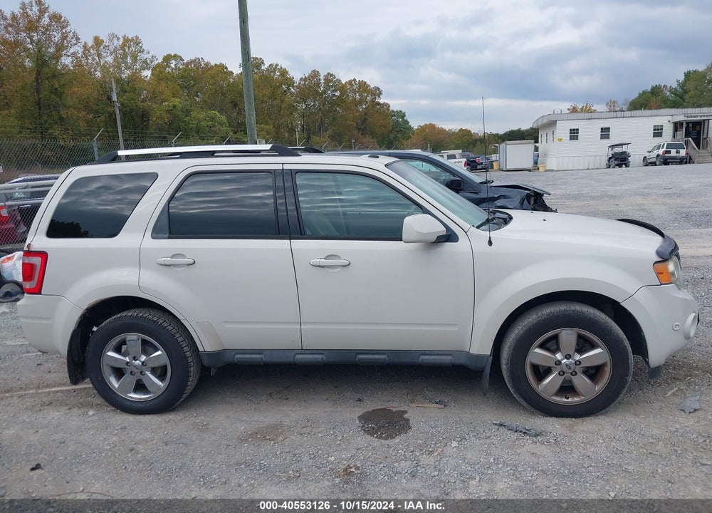 2010 FORD ESCAPE LIMITED VIN: 1FMCU0EG8AKD37637