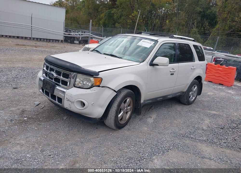 2010 FORD ESCAPE LIMITED VIN: 1FMCU0EG8AKD37637