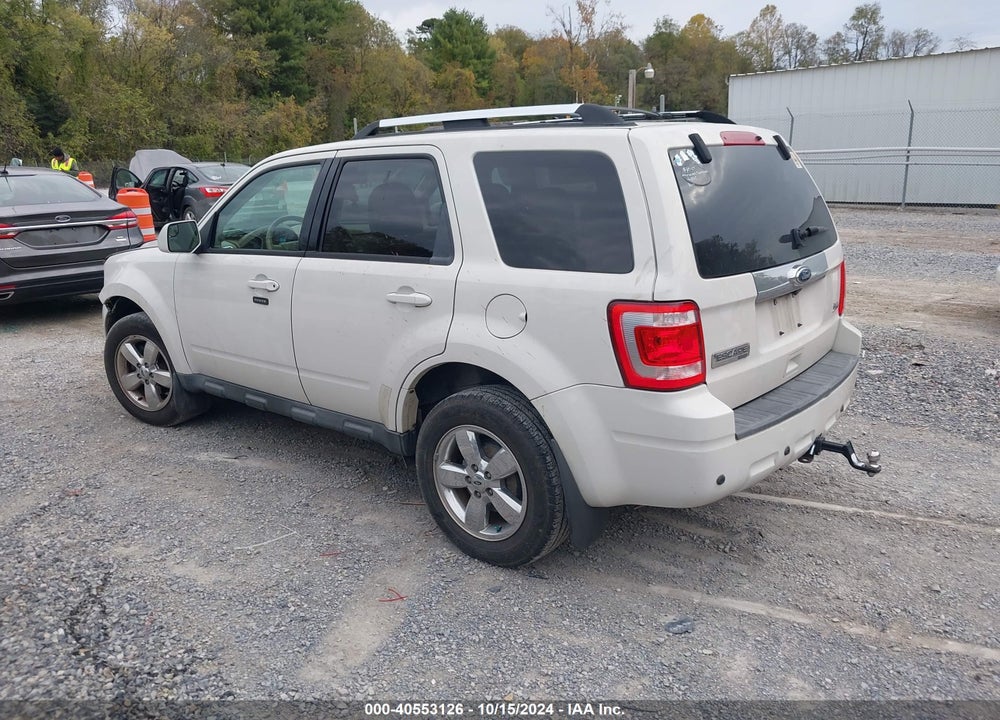 2010 FORD ESCAPE LIMITED VIN: 1FMCU0EG8AKD37637