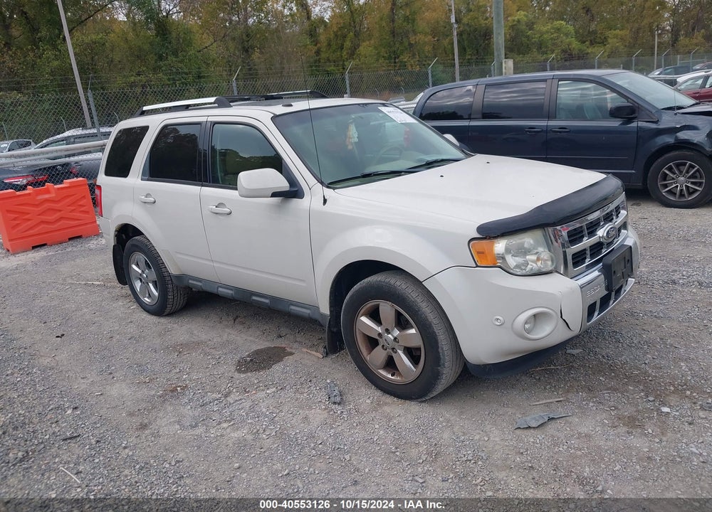 2010 FORD ESCAPE LIMITED VIN: 1FMCU0EG8AKD37637