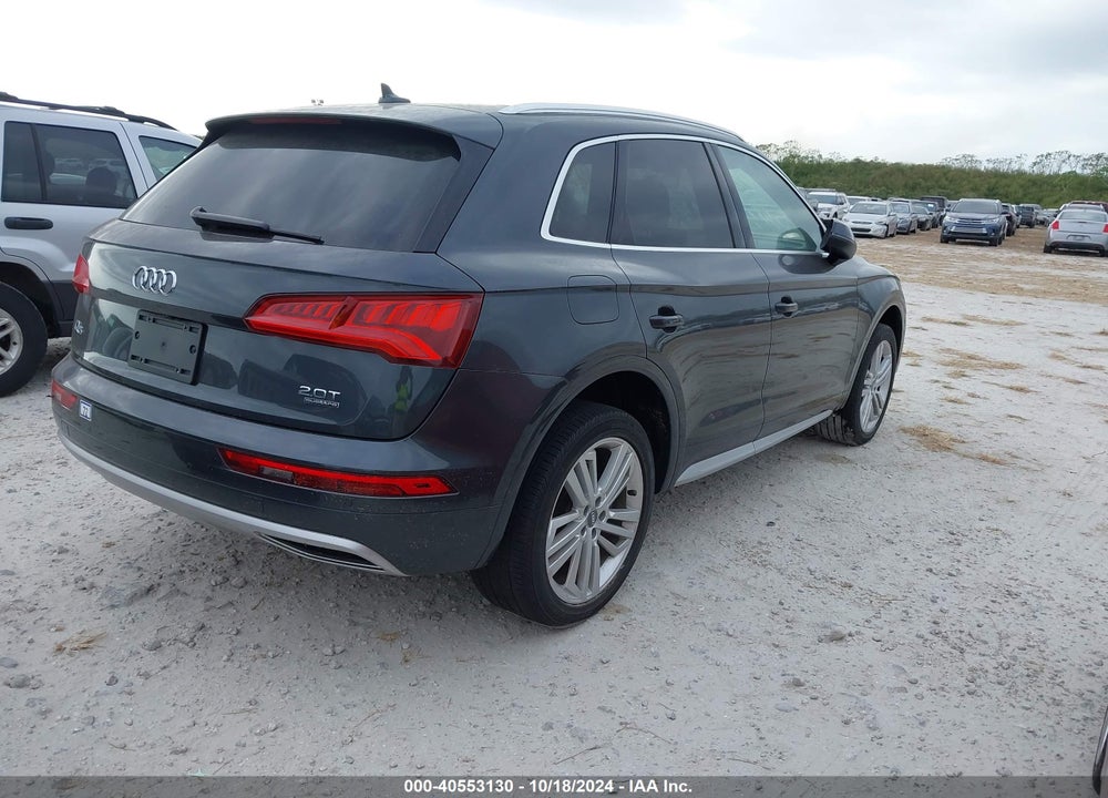 2018 AUDI Q5 2.0T TECH PREMIUM VIN: WA1BNAFY6J2150109
