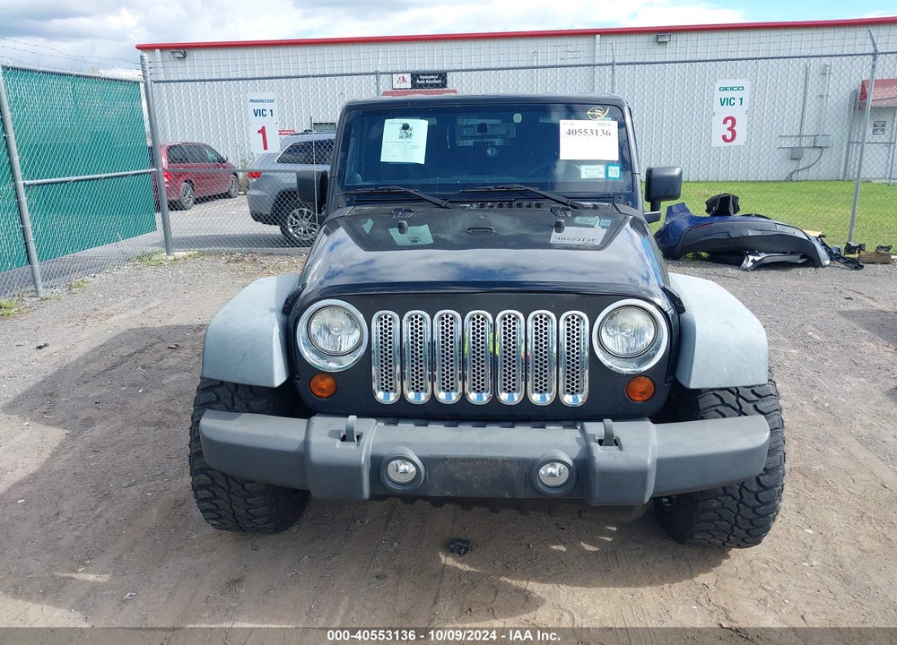 2011 JEEP WRANGLER SPORT VIN: 1J4AA2D10BL507606