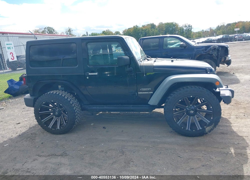 2011 JEEP WRANGLER SPORT VIN: 1J4AA2D10BL507606