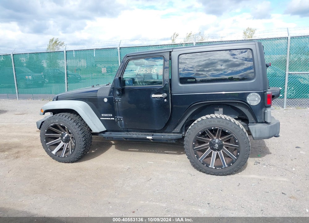 2011 JEEP WRANGLER SPORT VIN: 1J4AA2D10BL507606